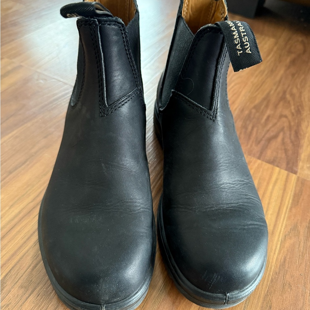 Black Leather Men's Shoes